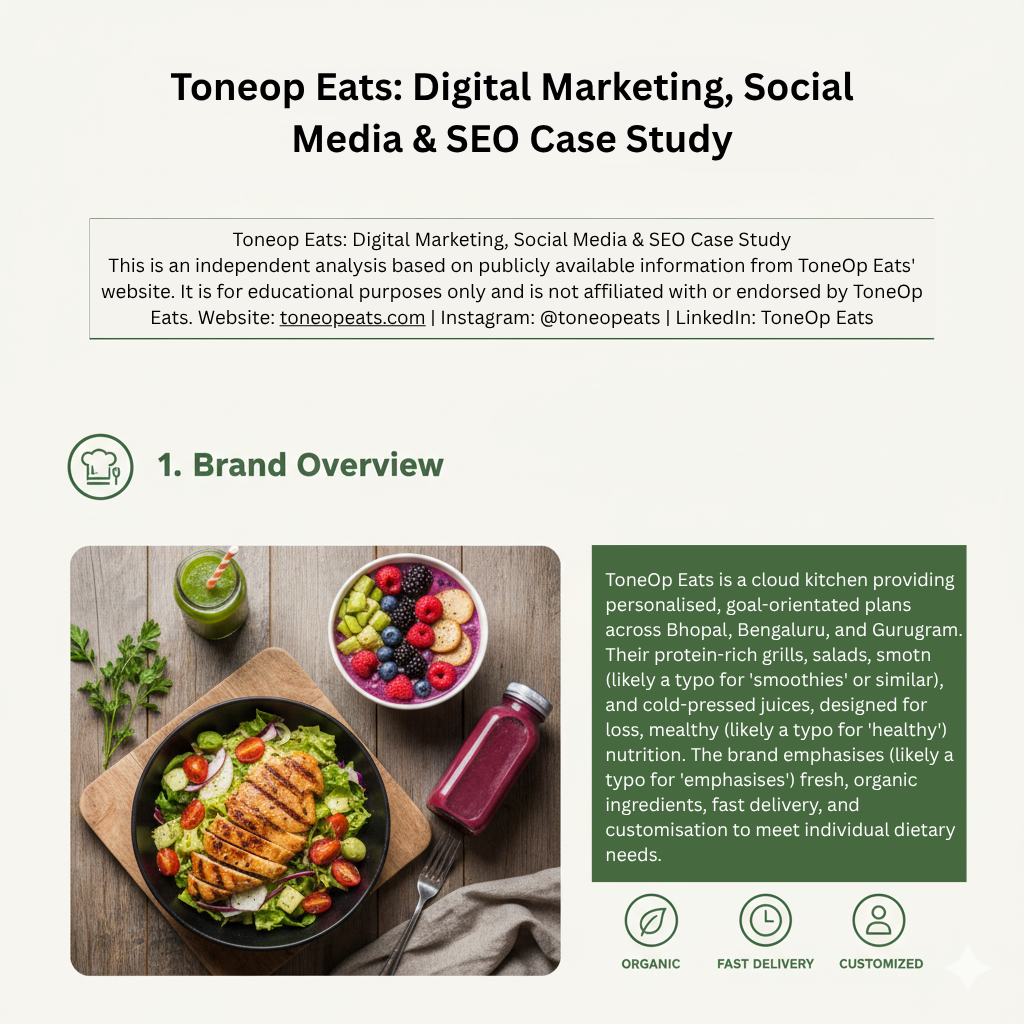 Toneop Eats Digital Marketing